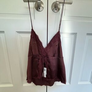 Abercrombie & Fitch Maroon Tank Top | With Tags